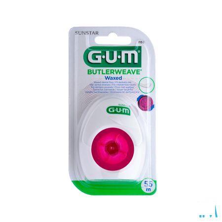 Gum Dentalfloss Weave Waxed 54,8M 1155
