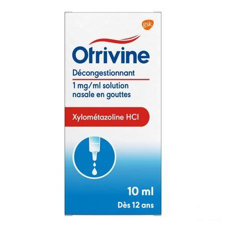 Otrivine Hydrat 1 0/00 Gouttes 10 ml