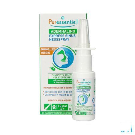 Puressentiel Respi Sinus E x pres.Spray Nas.Bio 15 ml
