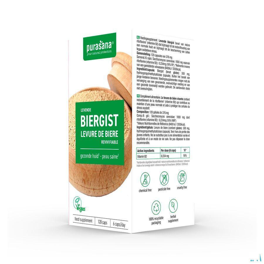 Purasana Levende Biergist Capsule 120
