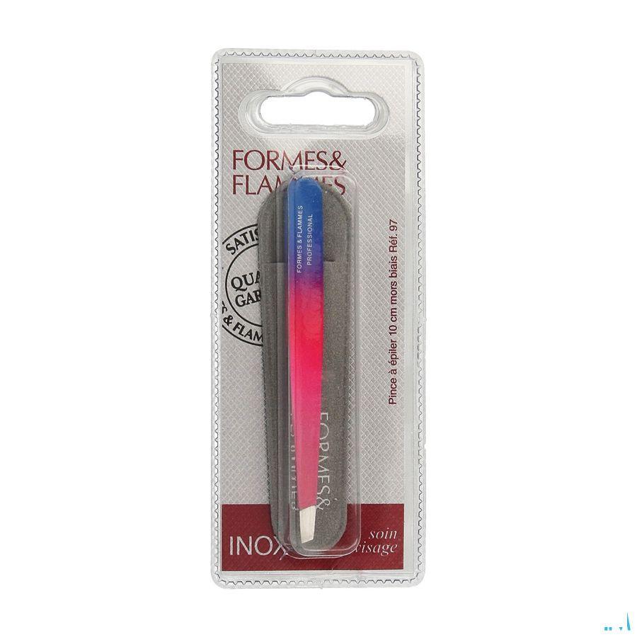 Formes&Flammes 97 Pincet Epil Recht Inox