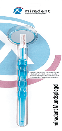 Miradent Mondspiegel Blauw  -  Eureka Pharma