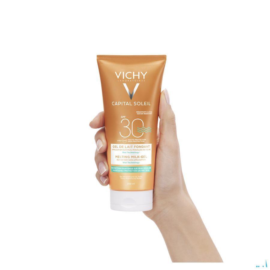 Vichy Cap Id Oplossing Ip30 Melk Gel Ultra Smelt. 200 ml  -  Vichy