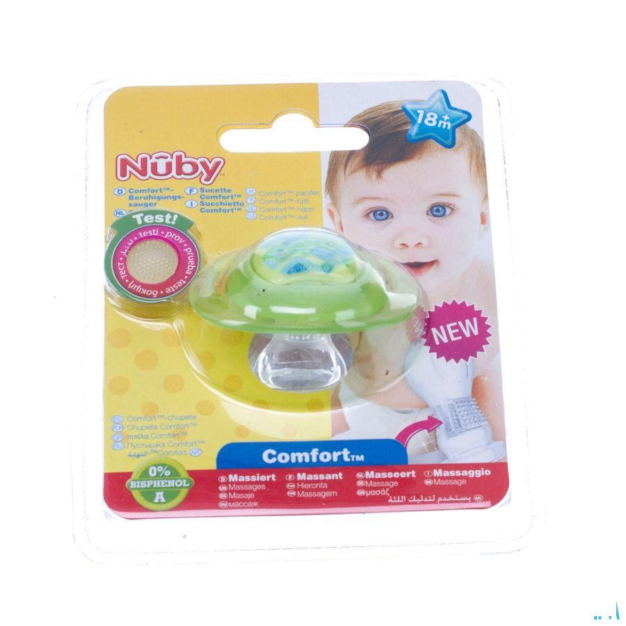 Nuby Fopspeen 1P Prisma Ortho 18M+ 1