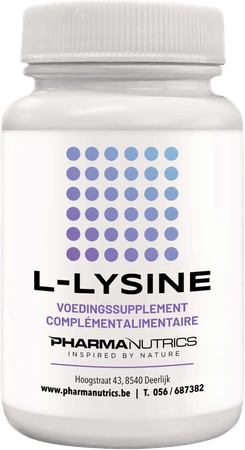 L-Lysine V-Caps 60 Pharmanutrics  -  Pharmanutrics