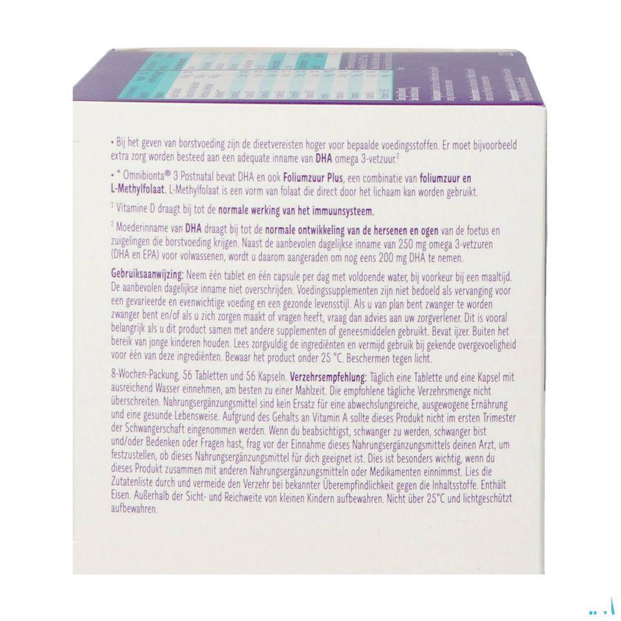 Omnibionta Postnatal 3 Borstv.8Wek Tabl 56+Caps 56
