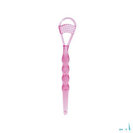 Miradent Gratte Langue Deluxe Rose  -  Eureka Pharma