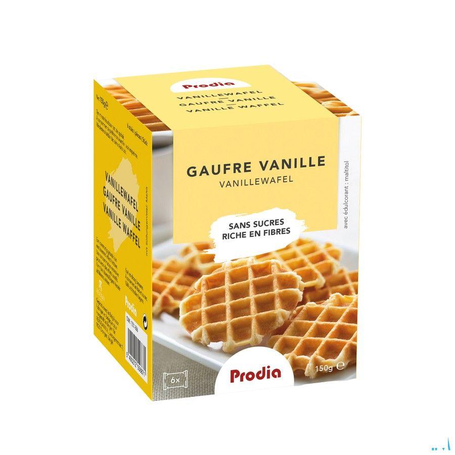 Prodia Wafel Vanille + Zoetstof 150 gr 5687  -  Revogan