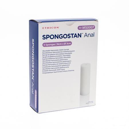 Spongostan Anaal Diam 80x30mm 5 Ms0007