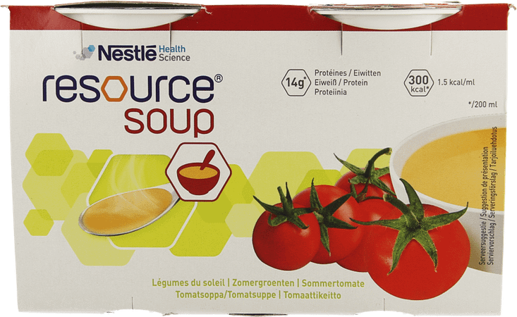 Resource Groentensoep Van De Zon 4x200 ml 12112466  -  Nestle