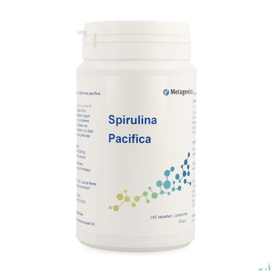 Spirulina Pacifica Comprimes 240x500 mg  -  Metagenics