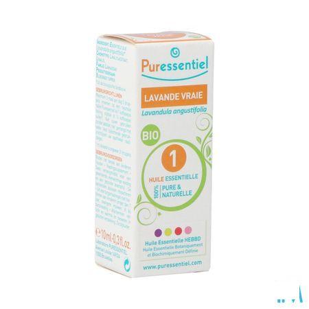 Puressentiel Eo Echt Lavendel Bio Exp.ess Olie10 ml  -  Puressentiel
