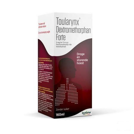 Toularynx Dextromethorphan Forte 3 mg/ml Siroop 160 ml