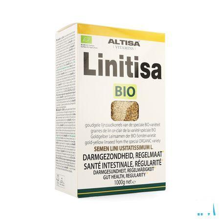 Altisa Linitisa Graines Lin Jaune Dorees Bio 1kg  -  Dieximport