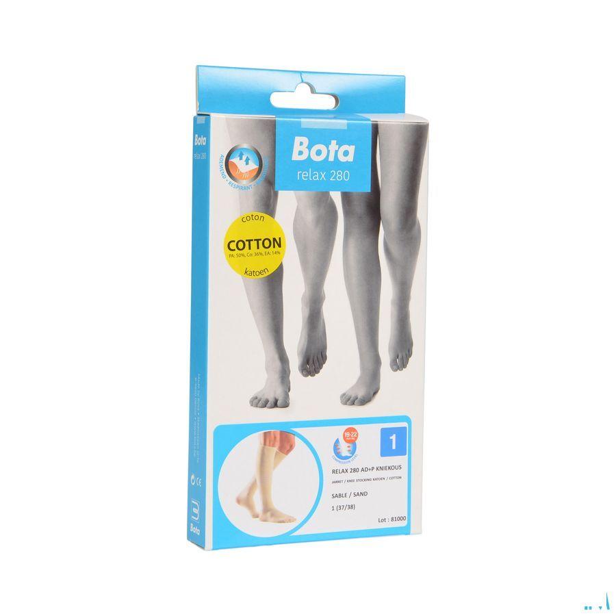 Bota Relax 280 Coton Bas Jarret Sable N1  -  Bota