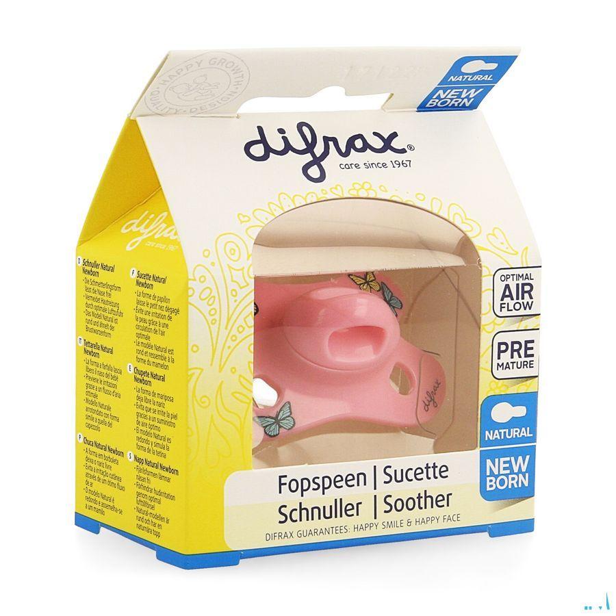 Difrax Fopspeen Natural Newborn  -  Difrax