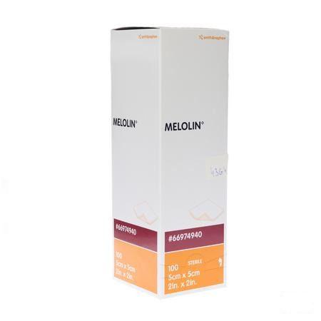 Melolin Kompres Steriel 5x 5cm 100 66974940  -  Smith Nephew