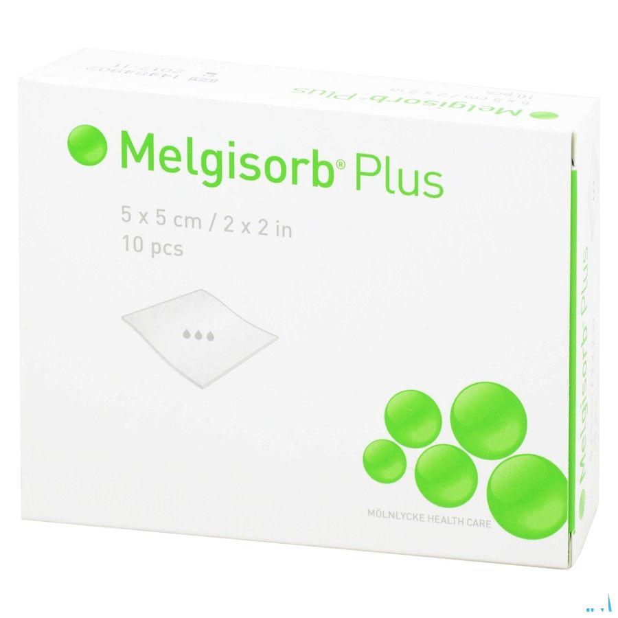 Melgisorb Plus Compresse Sterile 5X 5Cm 10 252000  -  Molnlycke Healthcare