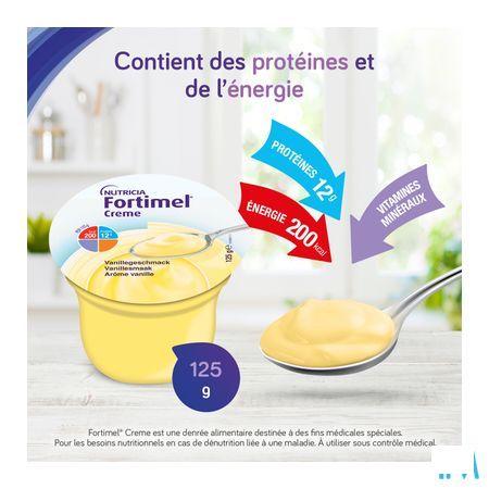 Fortimel Creme Fruits Forets 4X125 g  -  Nutricia
