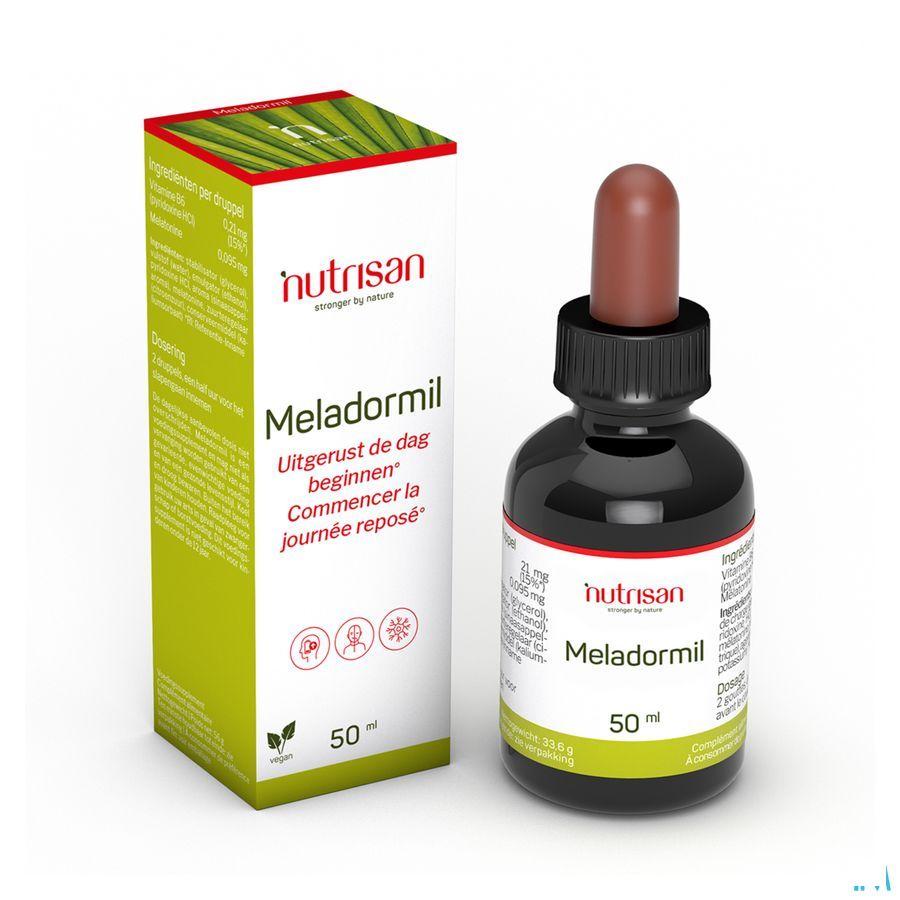 Meladormil Gouttes Fl 50  ml Nutrisan  -  Nutrisan