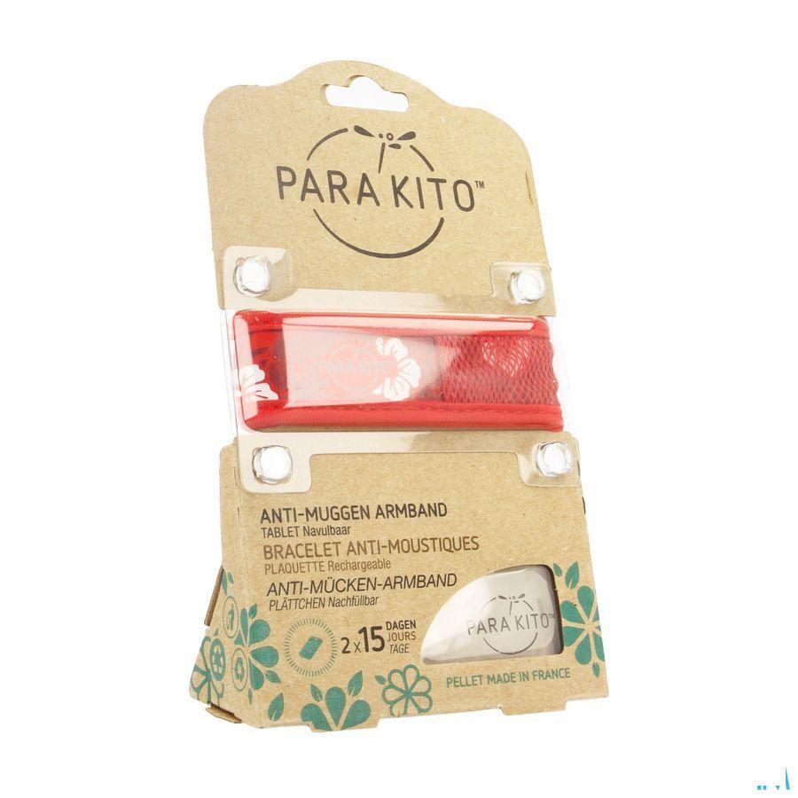 Para'kito Wristband Graffic Jun & trop Hawai Red