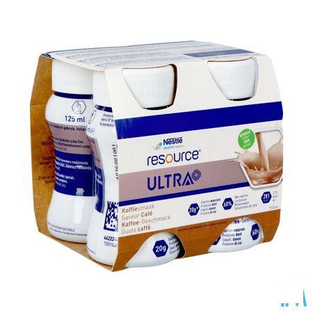 Resource Ultra+ Koffiesmaak 4X125 ml