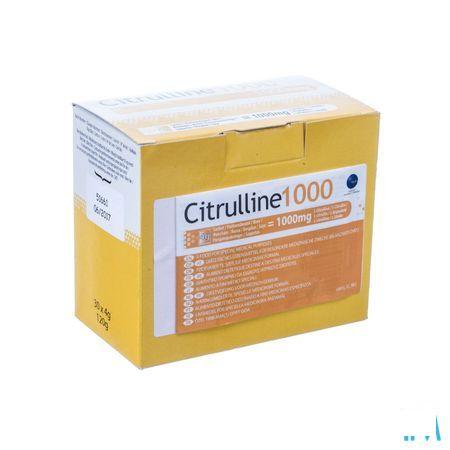 Citrulline 1000 Poudre Sachet 30x4g 