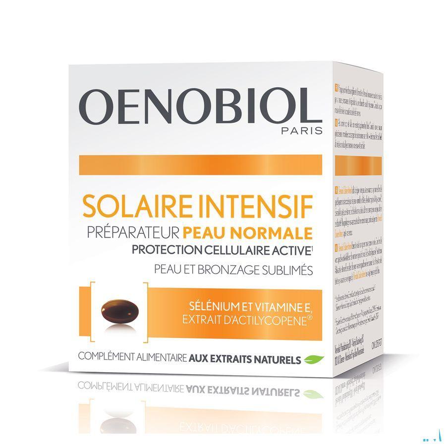 Oenobiol Solaire Intensif Normale Huid 30 Capsule