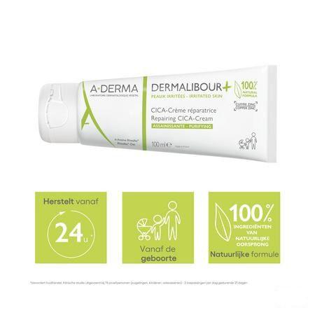 Aderma Dermalibour+ Cicacreme Herstellend100ml  -  Aderma