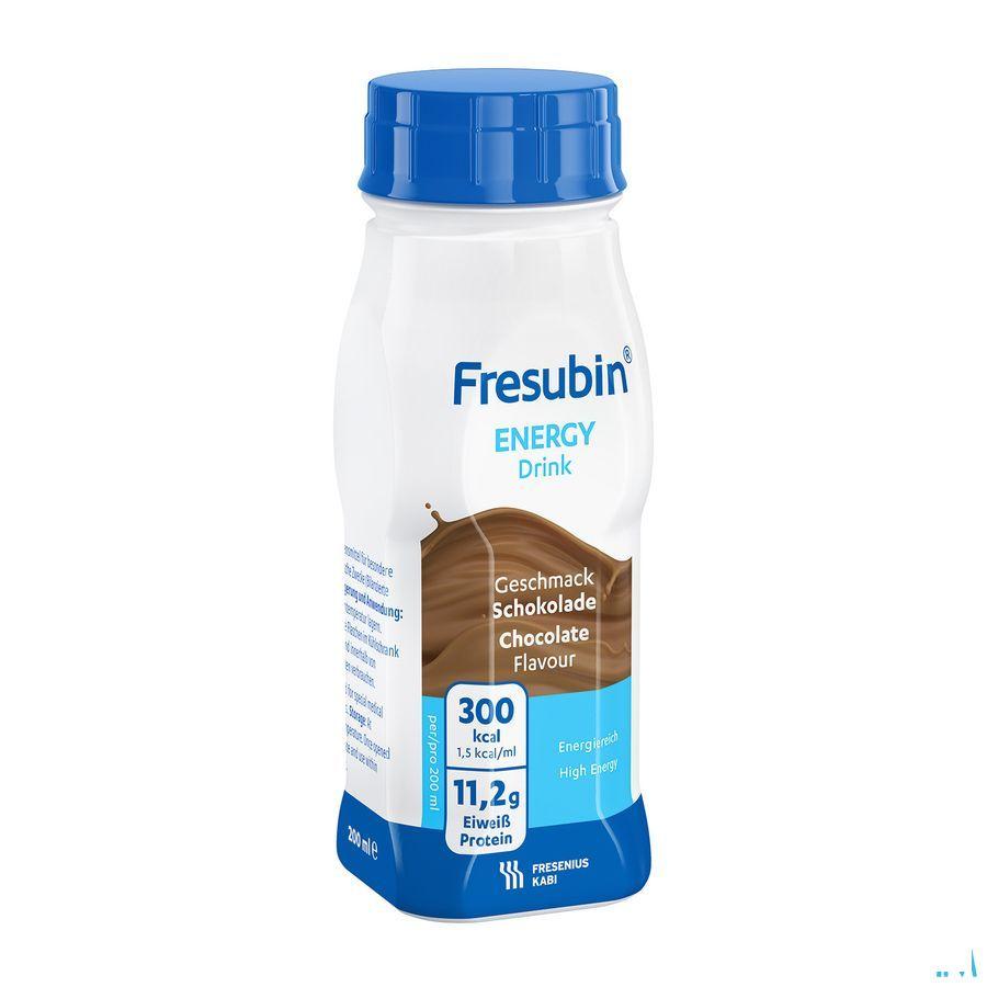 Fresubin Energy Drink 200 ml Chocolat/chocolade  -  Fresenius