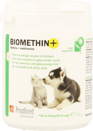 Biomethin + Hond Kat Poeder Flacon 100 gr