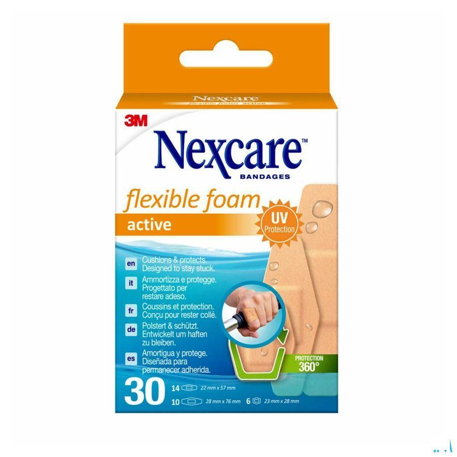 Nexcare 3M Flexible Foam Active Ha Pleist.Gesn. 30  -  3M