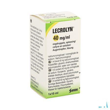 Lecrolyn 40 mg/  ml Collyre 10 ml