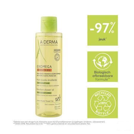 Aderma Exomega Control Emolierende Wasolie 200 ml
