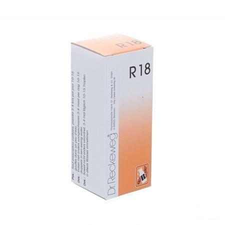 Reckeweg Dr. R18 Druppels 50 ml  -  Nut-Hom-Phyt