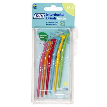 Tepe Interdental Borstel Angle Gemengd 6