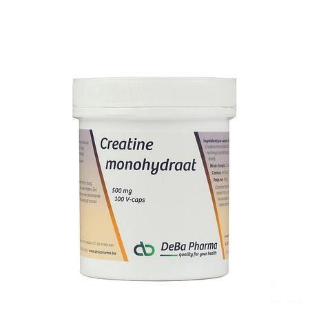Creatine Monohydraat Capsule 100x500 mg  -  Deba Pharma