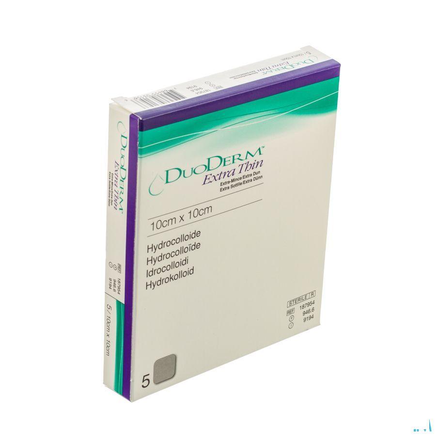 Duoderm Extra Dun Verband Hydro 10cmx10cm 5 H7954  -  Convatec