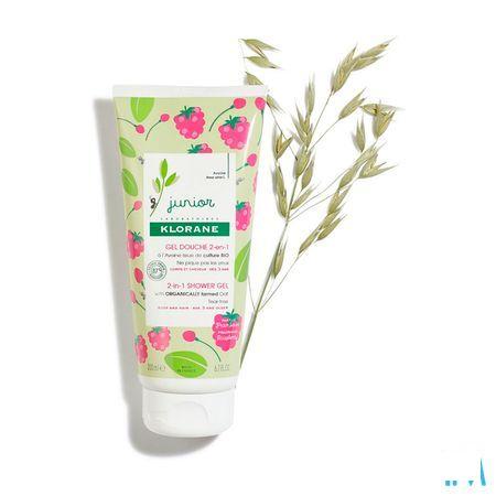 Klorane Petit Junior Douche Gel Framboos 200 ml