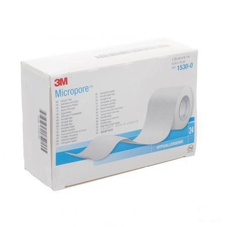 Micropore 3m Hechtpleister 12mmx9,14m Rol 24 1530  -  3M