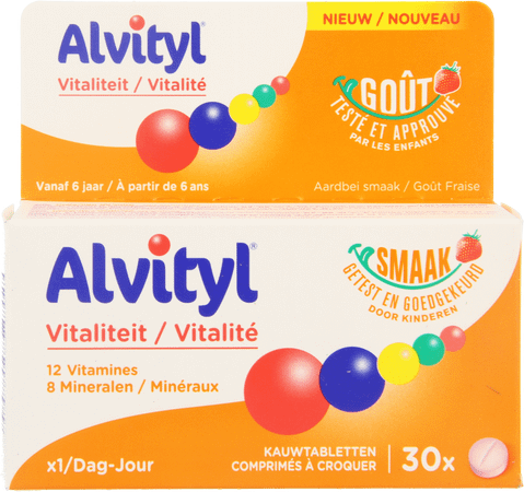 Alvityl Vitaliteit Kauwtabletten 30  -  Urgo Healthcare