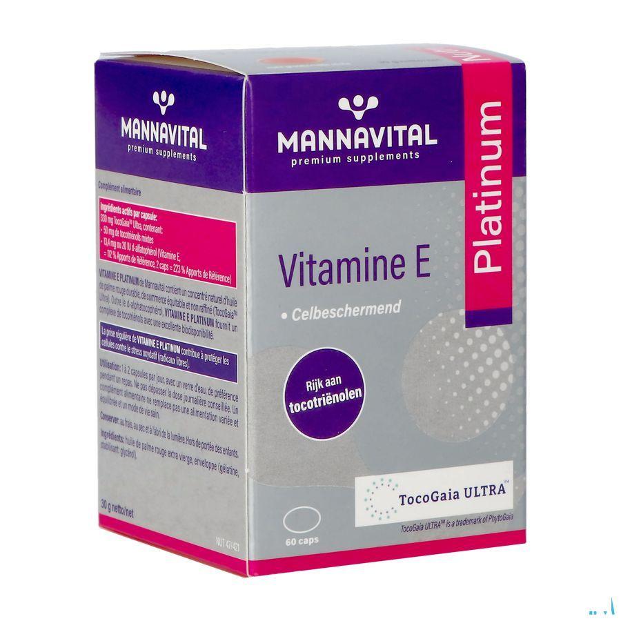 Mannavital Vitamine E Capsule 60