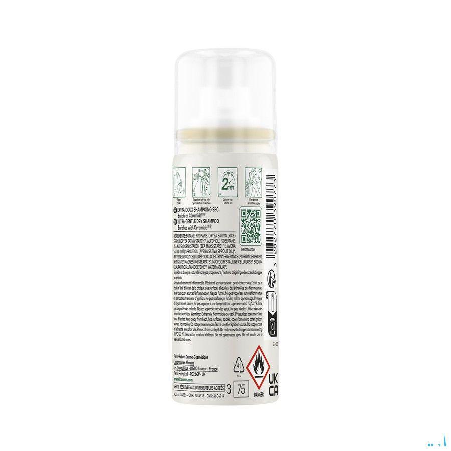 Klorane Capil. DroogShampoo Havermelk&Cera.Spray50 ml