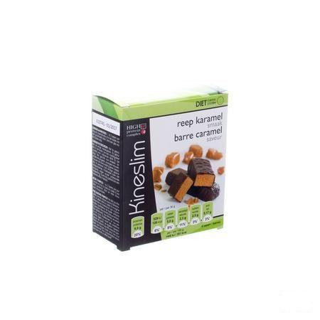 Kineslim Reep Chocolade-karamel 4x36g  -  Ocebio