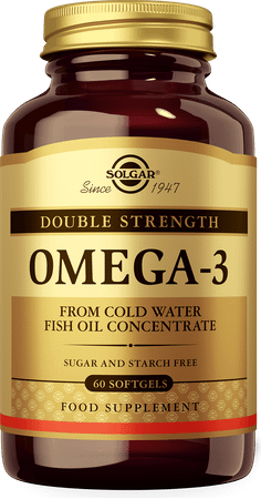 Solgar Omega-3 Double Strength Softgel 60  -  Solgar Vitamins