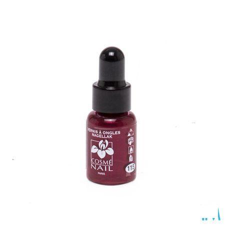 Lisandra Cosmenail Vao Mini 115 Rouge Metal 5 ml