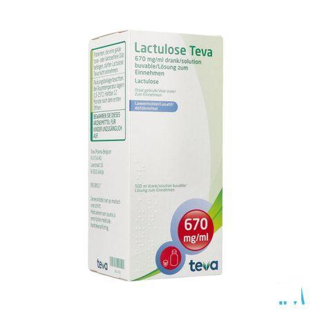 Lactulose Teva Solution Per Os 500 ml 