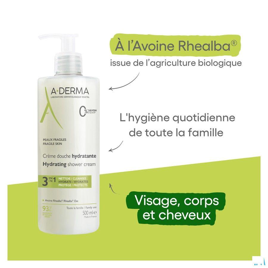 Aderma Indisp. Douchecreme Hydraterend 500 ml