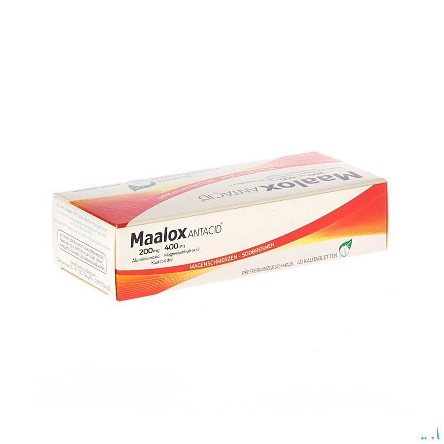Maalox Antacid 200/400 Tabletten 40