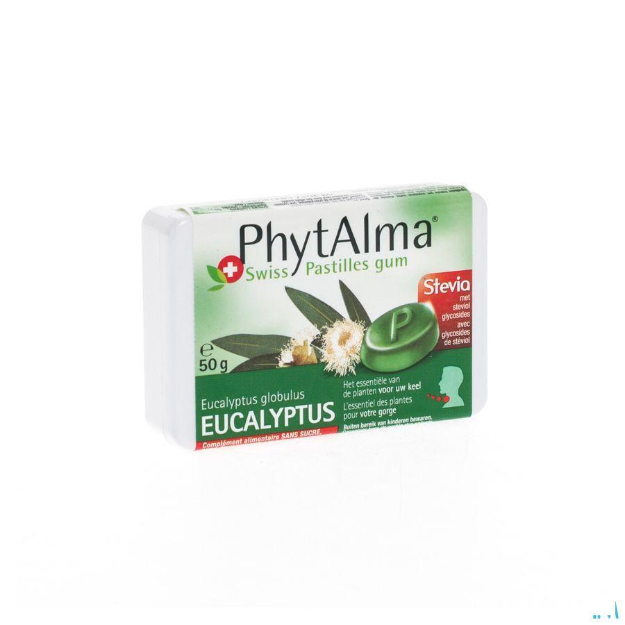 Phytalma Pastilles Gum Eucalyptus + Stevia 50 gr  -  Ixx Pharma